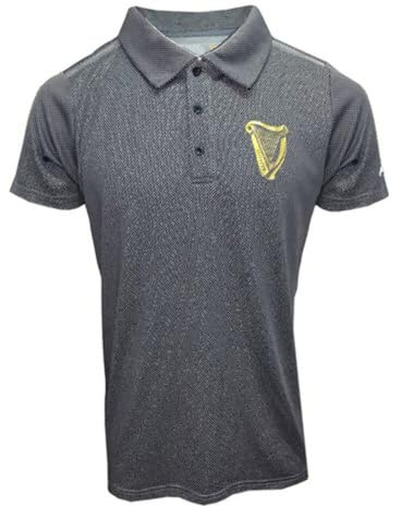 Guinness THE 1759 Herren Guinness Herren Harp Tape Performance Poloshirt Schwarz Polohemd (1er Pack)