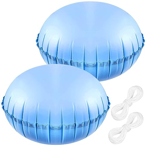4×4ft Coussin de Piscine,2 pcs Coussin Gonflable de Piscine d'Hiver,Coussin Gonflable pour hivernage de Piscine,Coussins Flotteurs D'hivernage pour Piscine Pour Couverture De Piscine Hors Sol Regular