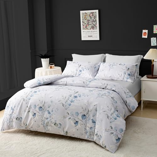 Lazzaro King Size Duvet Cover Sets - Premium Microfiber Reversible Kingsize Duvet Cover Sets - Ultrasoft Hypoallergenic Luxury Quilt Cover King Size Bedding Set With Zipper Closure