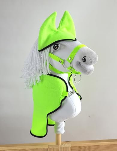 Hobby Horse A3 Set: Oberschale + Ohrenschützer - neon Green