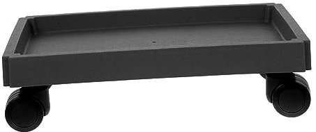 Mipcase Plateau à Plantes Roulant Bac pour Pot De Fleurs avec roulettes Déplaceur De Plantes Mobile