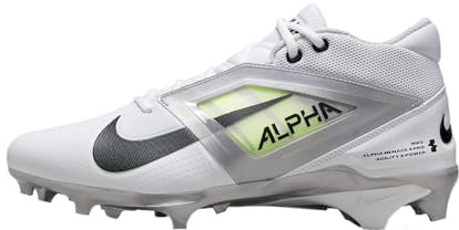 Nike Alpha Menace 4 Pro NRG Fußballschuhe für Herren, Weiss/opulenter Garten, 45 EU