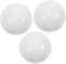 VICASKY 3St Trackball bullittrain mitgebsel Fussball Roulette Glaskugel Set Kugelspiel ballspiel Roulette-Rad-Perlen runden Partyspiel-Radperlen Radperlen für den Haushalt Harz Weiß