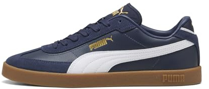 PUMA Sneaker Club II Era Unisex, Puma Navy PUMA Bianco, 43 EU