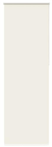vidaXL Verdunkelungsrollo Cremeweiß 75x230cm Stoffbreite 70,7 cm, Rollo, Klemmfix, Thermorollo, Verdunklungsrollo, Klemmrollo, Fensterrollo