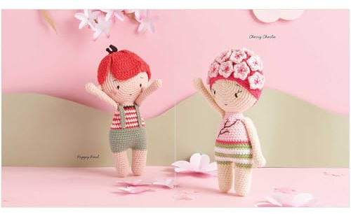 Rico Design Ricorumi Blooming Beauties Magazin 8 Motive 21x24 cm