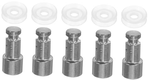 LIFKOME Electric Pressure Cooker Float Valve Replacement Set 5pcs Universal Float Valve Gasket for 4l/5l/6l Pressure Cookers Kitchen Safety Accessories