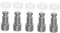 LIFKOME Electric Pressure Cooker Float Valve Replacement Set 5pcs Universal Float Valve Gasket for 4l/5l/6l Pressure Cookers Kitchen Safety Accessories
