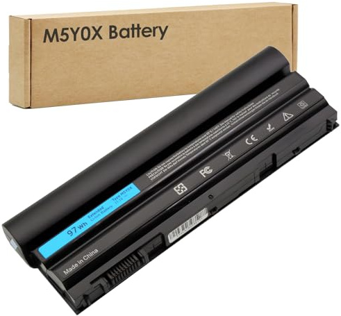 BLESYS Akku 97wh Type M5Y0X für Dell Latitude E6440 E6520 E6530, für inspiron 7720 Serie