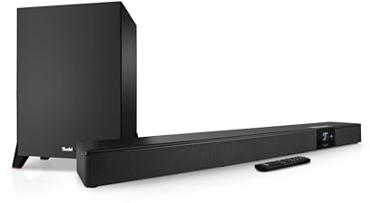 CINEBAR 22 Power Edition for Dolby Atmos 5.1-Set, Soundbar con Subwoofer Wireless Potente, 8 toner, HDMI 3D ARC CEC, 4K Pass-Through, Nero