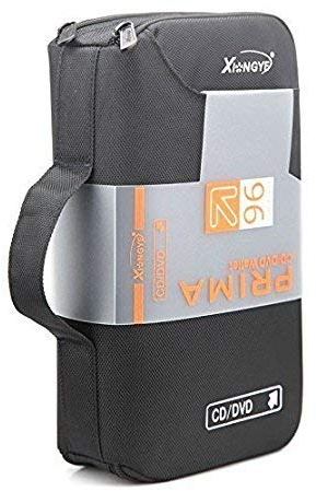 Newniu(R) Disc CD DVD Bag Case Holder Wallet Storage (96 CDs / Black / Polyester)