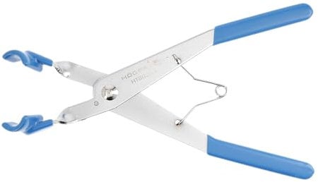 HÖGERT TECHNIK Zündkerzenkabel-Zange – 255 mm – isoliert – für Montage/Demontage von Zündkabeln & Halogensteckern – Werkstattzange mit rutschfestem Griff