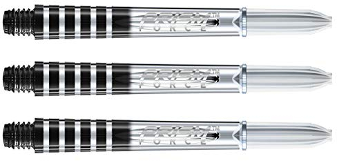 WINMAU Prism Force Solides Weiss Short Polycarbonate Dart Stems - 1 Sätze pro Packung (3 Schäfte insgesamt)