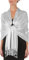 Sakkas 78 X 28 Rayon aus Bambus Soft Solid Pashmina Feel Schal/Wrap/Stola - Hellgrau
