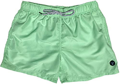 Molokai Herren Badehose, schnelltrocknend, elastischer Taillenbund mit Kordelzug - Grün - Large