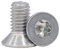 Sicherheitsschraube M3/M4/M5/M6/M8 Edelstahl-Torx Senkkopf Tamper Proof Schrauben Bolt M4x8 (20Pcs)