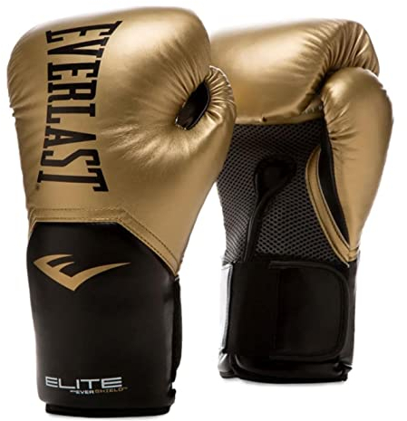 Everlast Pro Style Elite Guantes Unisex para Adultos, Dorado, 283 G (10 Oz) Ue