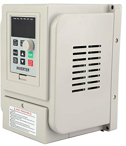 Convertisseur de fréquence AC 220 V 2.2KW, AT2-2200X Fréquence Variable monophasée AT2, Variateur de Fréquence, PWM Variateur de fréquence VFD Contrôleur de Vitesse Entrée monophasée Sortie 2.2KW