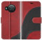BoxTii Cover per Nokia X20 / Nokia X10, Custodia in PU Pelle Portafoglio per Nokia X20 / Nokia X10, Magnetica Cover a Libro con Slot per Schede, Rosso