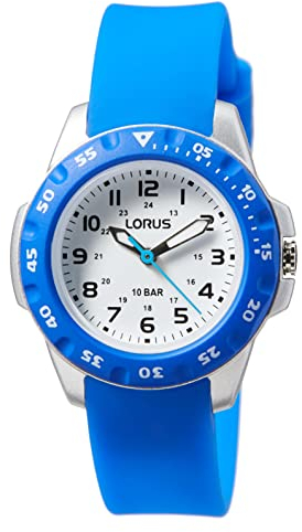 Lorus Kinder-Uhr Analog Kunststoff mit Silikonband RRX55HX9