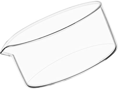 PATKAW Labor Glaskristallisierungsschale Glasschale mit Ausstrich Flachem Boden Kristallisierender Schale für unterrichtsunterrichtshilfen 90 Mm