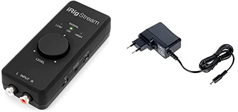 IK Multimedia iRig Stream & Ladegerät für iRig PRO I/O, iRig Keys I/O 25 und 49