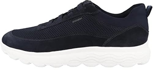Geox Herren Spherica U Sneakers, Navy 10, 46 EU Schmal