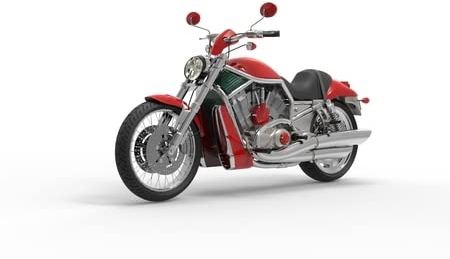 adrium Acryl-Bild 70 x 50 cm: Rotes Roadster-Fahrrad(48437755)