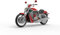 adrium Acryl-Bild 70 x 50 cm: Rotes Roadster-Fahrrad(48437755)