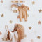funlife 72 Stück Wandaufkleber für Kinderzimmer Babyzimmer, selbstklebende PVC-Wandtattoo Wandsticker, Boho-Stil-Aufkleber für Mädchen Jungen Baby, Boho Sterne