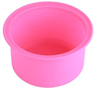 Wax Warmer Replacement Pot,ANGGREK Wax Warmer Inner Pot Wax Warmer Silicone Bowl Silicone Wax Pot Silicone Heat Resistant Easy Neat Wax Heating Machine Inner Pot