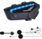 FreedConn FX Helmet Bluetooth Headset, Motorcycle Intercom 2-10 Riders Universal, Ultra-Thin Group Motorbike Communication System Wireless with Music Share, Noise Cancellation, Waterproof (1PACK)