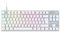 NEWSKILL Serike V2 TKL Teclado mecánico tenkeyless RGB con switches Hot-Swap lineales, Estructura de Aluminio y Layout español Blanco