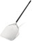 G.a HOMEFAVOR Pala de Pizza 30cm, Pizzas Paleta Perforada de Aluminio Anodizado con Mango Largo Retirable, Espátula para Pizza de Horno para Pan de Pizza, Gris Claro