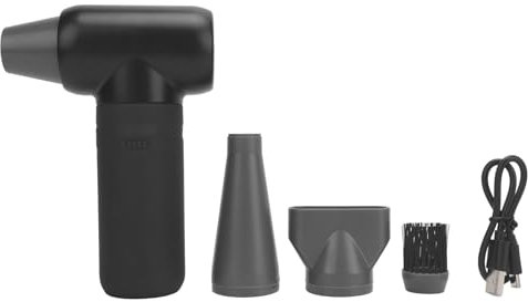 Buachois Jet Fans,Electric Air Duster 180000RPM Jet Dryer Blower Portable Turbo Jet Blower with 3 Gear Adjustable for Car Home Computer Keyboard Outdoors