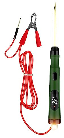 Upgraded Automobile Test Lights 5V-30V Digital LED Circuit Tester Heavy Duty Lights Tester Tester Pen