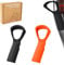 2pz Manico Compatibile con Air Up Water Bottle, Attacco per Manico in Silicone per Bottiglia Accessori per Borraccia per Air up Cinghia per Manico per Bottiglia per Sportivo (Nero, Arancione)