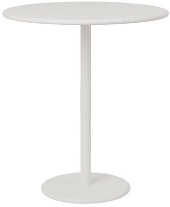 Blomus Beistelltisch -Stay- | Gartentisch aus Aluminium | Farbe Silk Gray | Ø 40 x 45H cm | Outdoor Tisch mit sanft abgerundeten Kanten