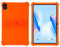 Custodia protettiva per tablet Meize D115 KADYBE D115 da 10,1 pollici, in morbido silicone resistente agli urti, con supporto regolabile (arancione)