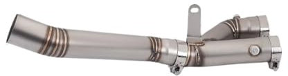 Tuyau d échappement Silencieux Tuyau D'échappement De Moto, Raccord De Silencieux Intermédiaire pour MT-10 YZF R1 MT10 FZ-10 2022 2023