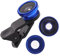 SHINEOFI Super Wide Angle Lens Macro Lens for Smartphones in Blue Easy to Install Compatible with Iphone X