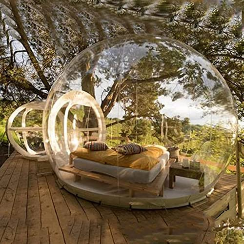 Inflatable Transparent Bubble House Dome Luxury Gazebo 3-5 Persons Rainproof Indoor Outdoor Camping Star Tent vision