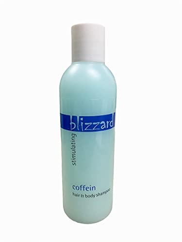 Blizzard Haarwuchs fördernde Haar,- und Körpershampoo mit Menthol und Coffein - 200 ml - Made in Germany