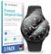 smartect Verre Trempé [3 Pièces, Clear] pour Samsung Galaxy Watch 4 46 mm, Protecteur d'écran en Verre HD Anti Rayures, Sans Bulles, Dureté 9H, 0.3mm Ultra Transparent, Ultra Résistant