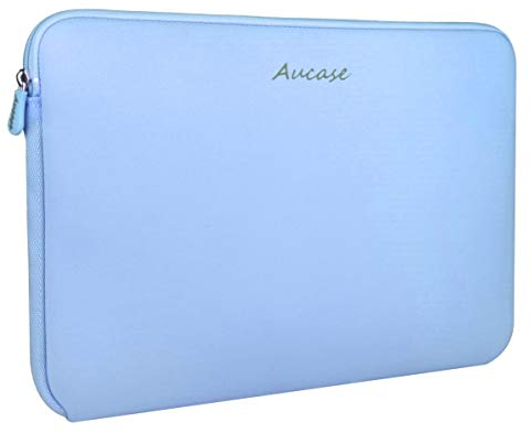 Aucase Laptop Case Sleeve 13.3 14 Inch, Thickest Lightest Water Resistant Neoprene Protective Laptop Bag for Men and Women, Compatible with MacBook 15.3''/ Air 15'' M3 M2, Chromebook