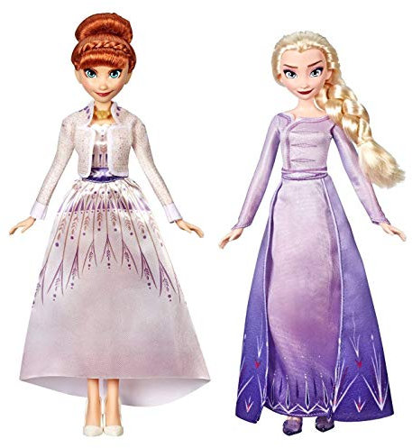 Disney Frozen 2 Palace Sisters Elsa und Anna Modepuppen-Set