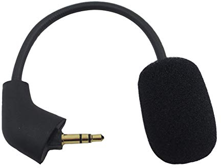 Jerilla Mikrofon für Kingston HyperX Cloud 2 II/Cloud Core/Cloud Pro/CloudX - Ersatz 3.5 mm Plug Gaming Headsets Mikrofon