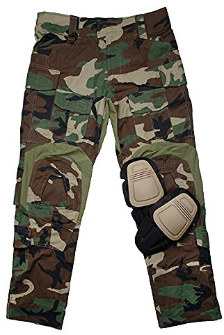 TMC 2901 G3 Combat Cargo Trainingshose mit Knieschützern für Herren Militär, Wl, 30