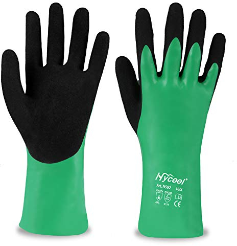 DS Safety 1 paire de gants en nitrile résistants aux produits chimiques (M)