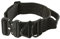 Tacticollar - 5,1 cm taktisches Hundehalsband mit Griff für mittelgroße und große Hunde, Mil Spec Nylonhalsband, Schnellverschluss-Metallschnalle, innen mit Neopren gepolstert (groß, schwarz)